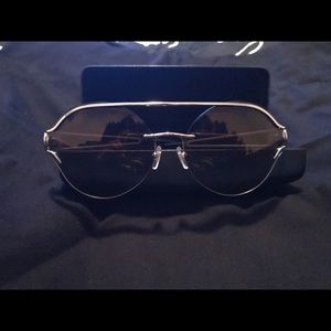 Luxury Versace Gold Trim Sunglasses